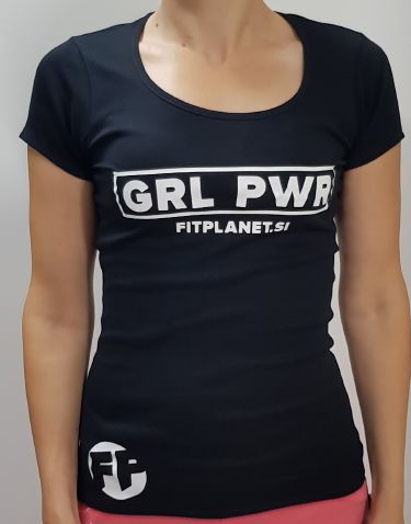 Ženska majica GRL PWR razne barve